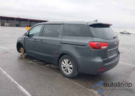 2016 Kia Sedona Lx z USA, uszkodzony, nr VIN KNDMB5C11G6085273